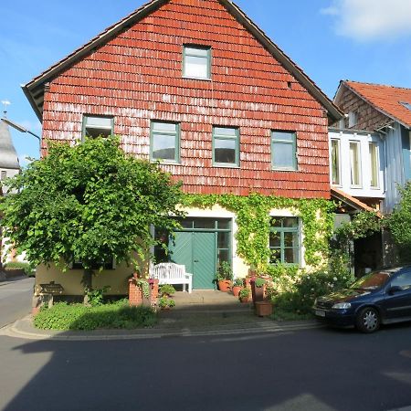 Ferienwohnung Altes Feuerwehrhaus Roßbach Witzenhausen Exterior foto