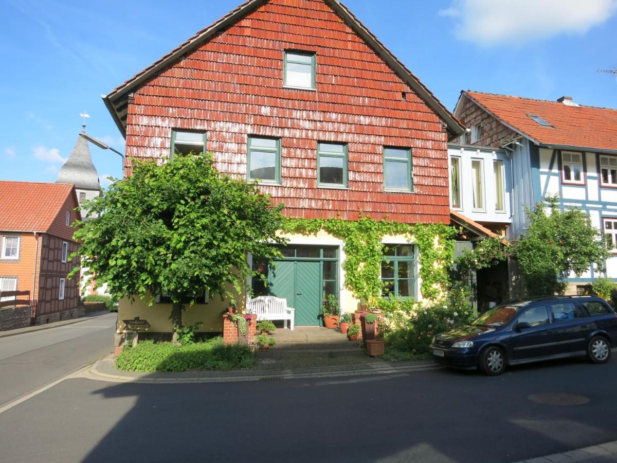 Ferienwohnung Altes Feuerwehrhaus Roßbach Witzenhausen Exterior foto